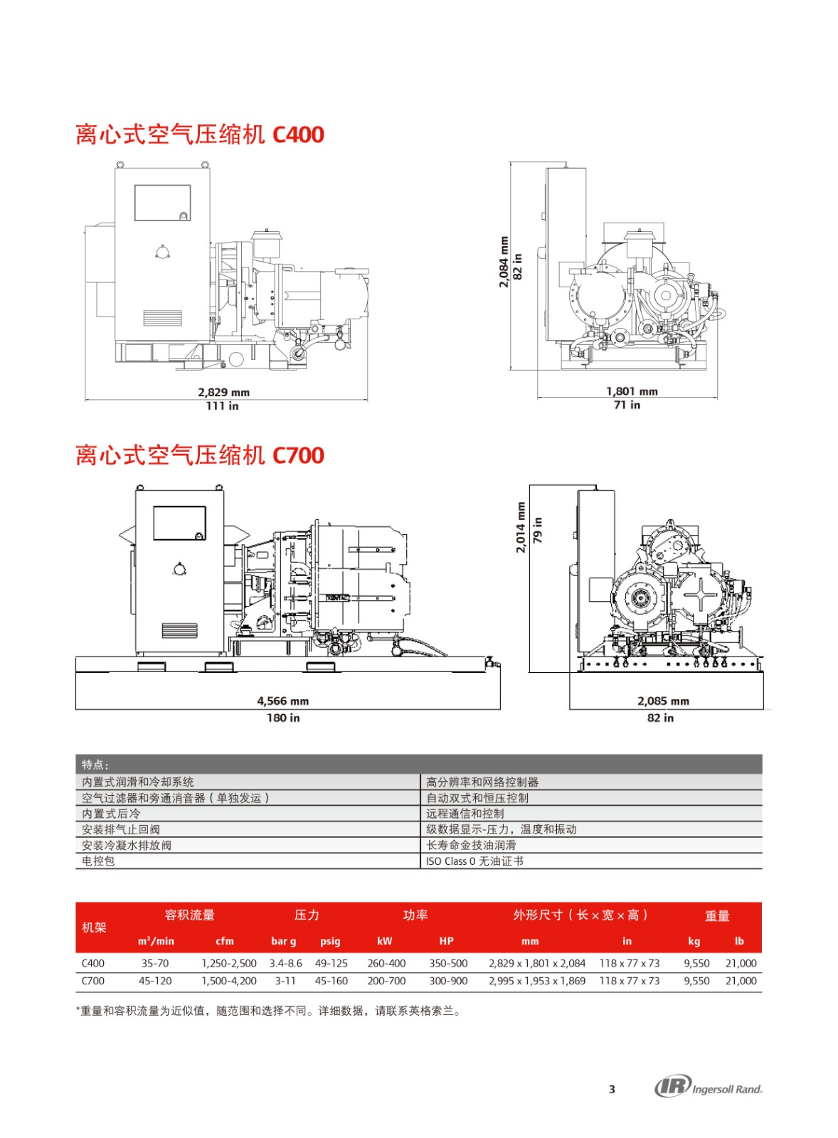 小型离心式空气压缩机